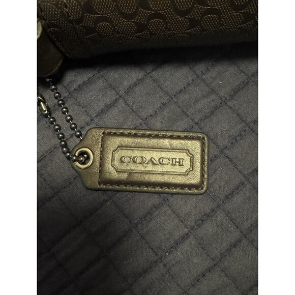 COACH UNISEX SIGNATURE C LOGO BROWN TOTE F70848 - Picture 3 of 5